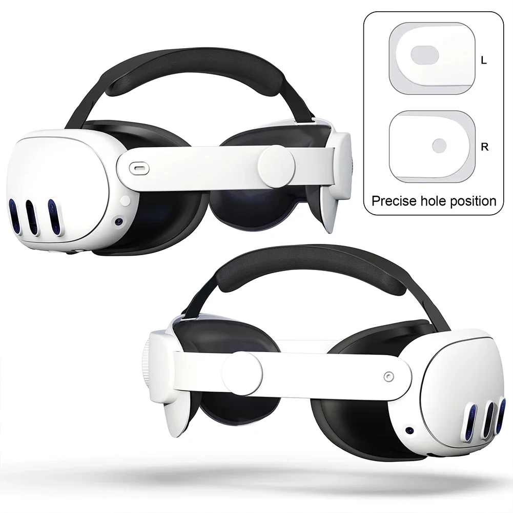 Регулируема глава каишка, дубликат част VR-слушалки, повишен комфорт при подкрепата на слушалки Oculus/Meta Quest 3 Изображение 0