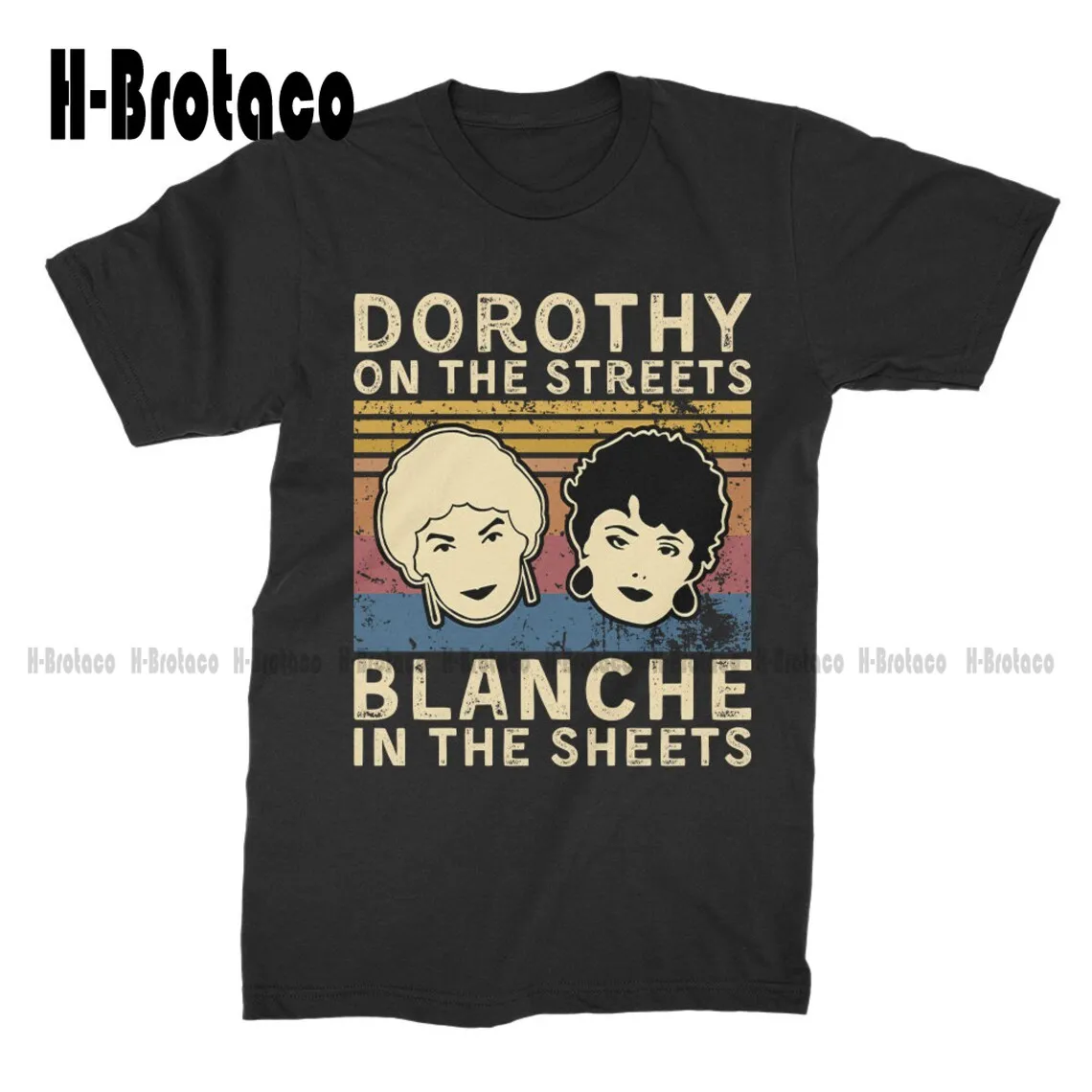 Тениска Dorothy On The Streets Blanche In The SheetsVintage, Тениски по поръчка за тийнейджъри Aldult, Унисекс, Тениски с дигитален печат Xs-5Xl Изображение 0