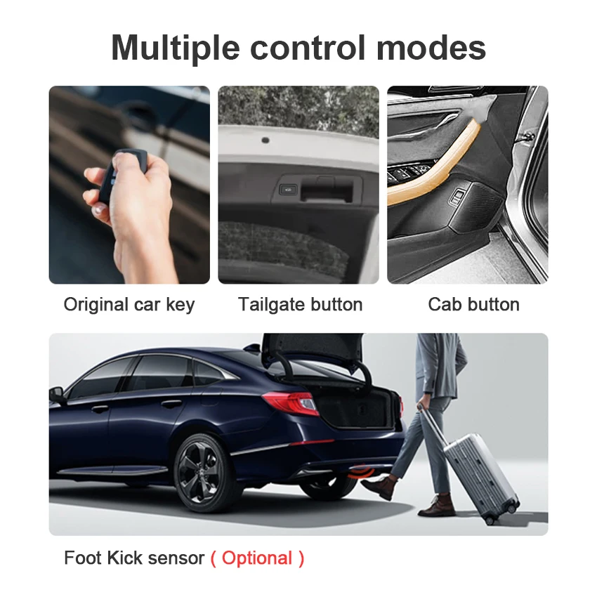 Авто electric една врата по-близо задната врата Smart electric багажника drive За Honda HR-V HRV 2015-2022, сензор за удар комплект за хранене на задната врата Изображение 1