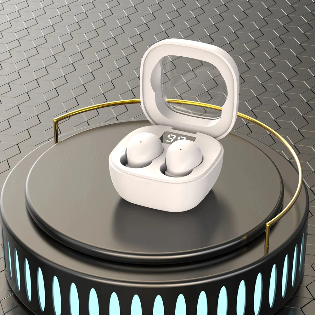 Безжични слушалки SK19 TWS Bluetooth 5.3, ушите, слушалки-невидимки за сън, намаляване на шума, HiFi Качество на звука Изображение 1