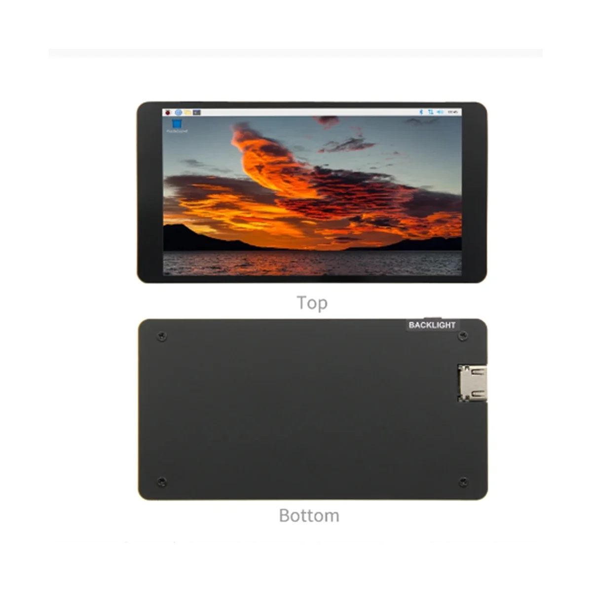 Новият 5.5-Инчов 1080P AMOLED IPS LCD дисплей, Съвместим с Капацитивен Сензорен USB-монитор за 4B 3Б + 3Б Изображение 1