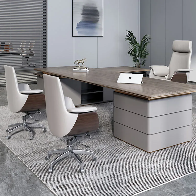 Офис столове big Boss компютърни домашни модерни прости офис столове, за да се учат въртяща се облегалка на работната мебели Silla Gamer QF50OC Изображение 1