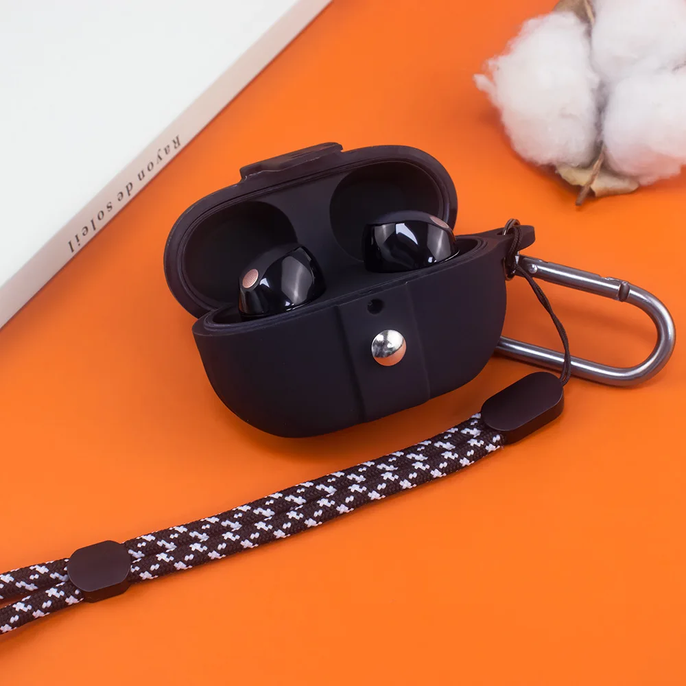 За Sony WF-1000XM5 калъф за слушалки, Силиконов калъф за защита от падане и прах калъф за слушалки Изображение 2