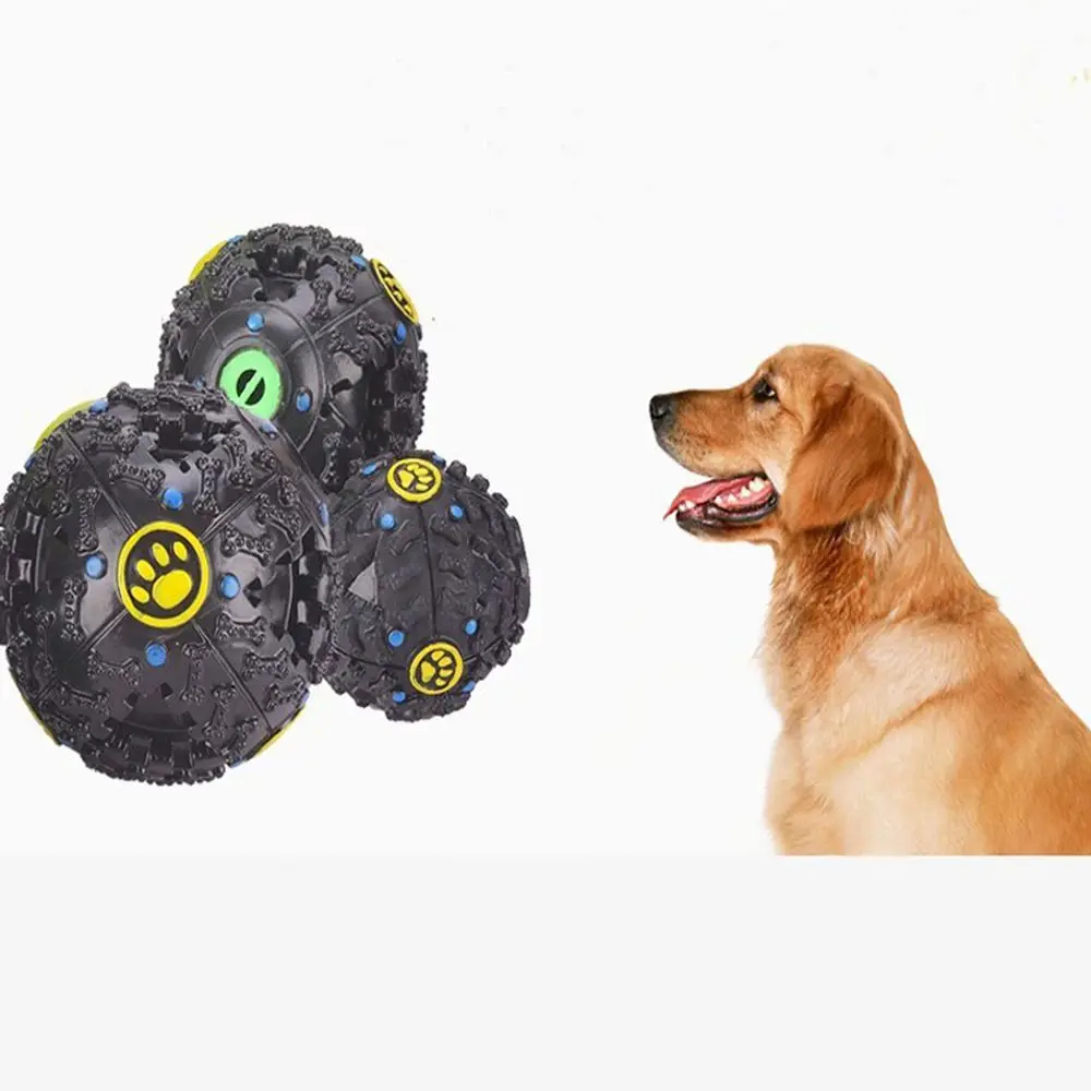 Кученце за домашен любимец, жующий топчета, крякающий звук, държач за лакомства, пищалка Изображение 2