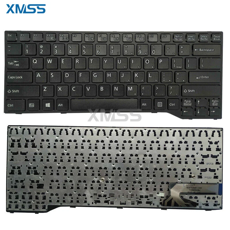 Новата клавиатура от САЩ за Fujitsu Lifebook E733 E734 E743 E744 U745 E547 E736 E746 Изображение 3