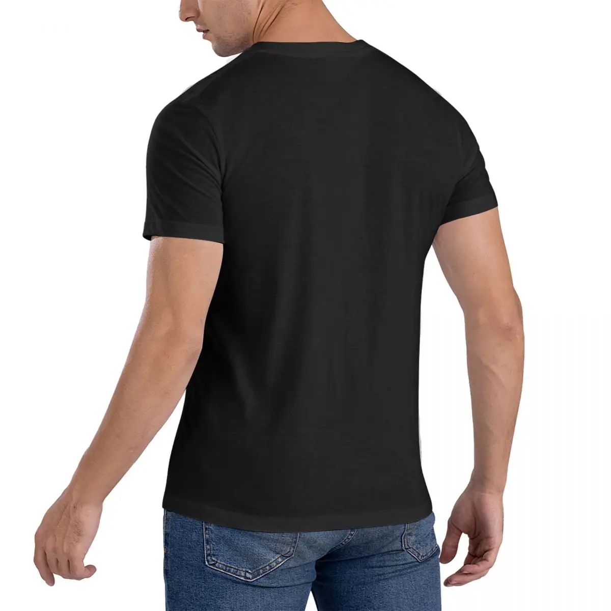 Тениски със забавни напитки, мъжки тениски от 100% памук кръгло деколте, ризи с къс ръкав Burn Energy Drink, върхове с графичен принтом Изображение 3