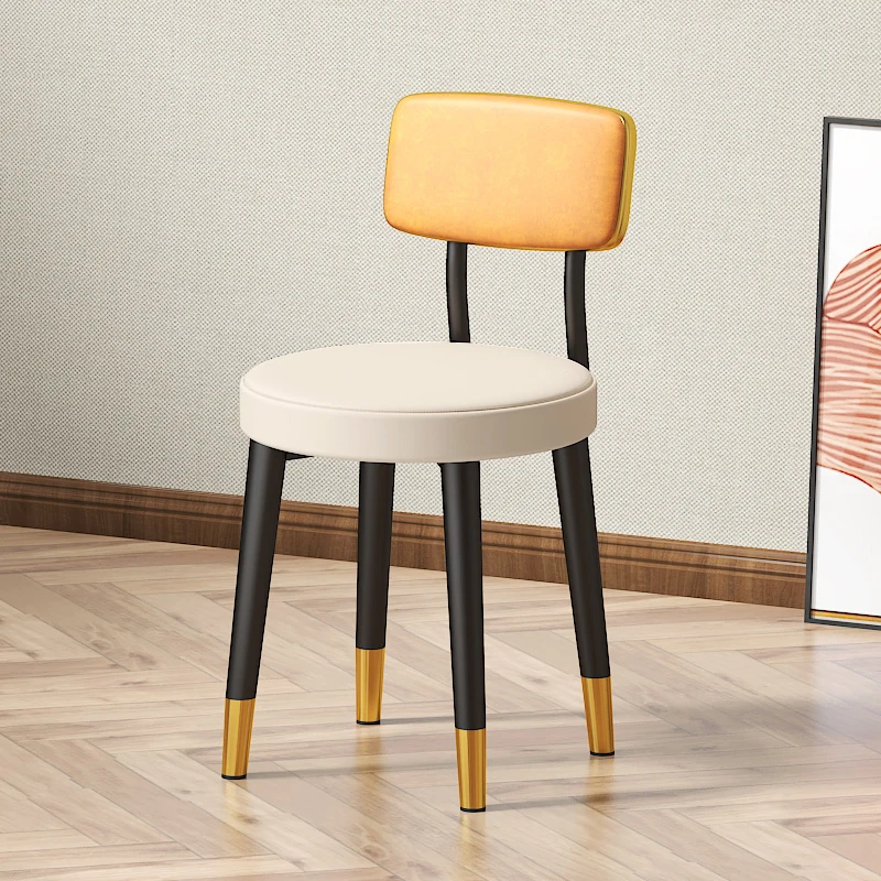 трапезни столове за всекидневна Скандинавските Релаксиращи Елегантни Трапезни столове за кухня на открито модерно обзавеждане кухненски мебели sedie HY Изображение 3