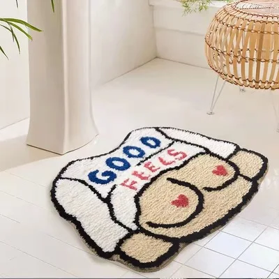 Япония и Южна Корея модерен килим за хол, спалня, момиче, мръсна дълга коса, сгъстяване, имитация на кашемирового впитывающего килим Изображение 3