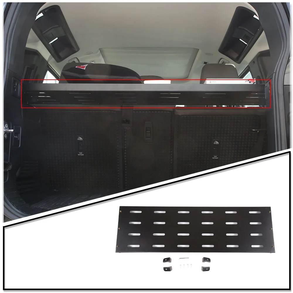 Багажника от алуминиева сплав, Товарни рафтове, Багажник за съхранение на Land Rover Defender 110 2020-2022, Аксесоари за изменение Изображение 4