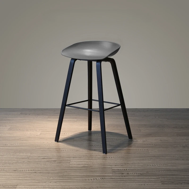 Дизайн на Бар столове от масивно Дърво Модерна Проста-часова Високо Столче в скандинавски Минимализме Мебели Taburete Alto Sandalye HD50BY Изображение 4