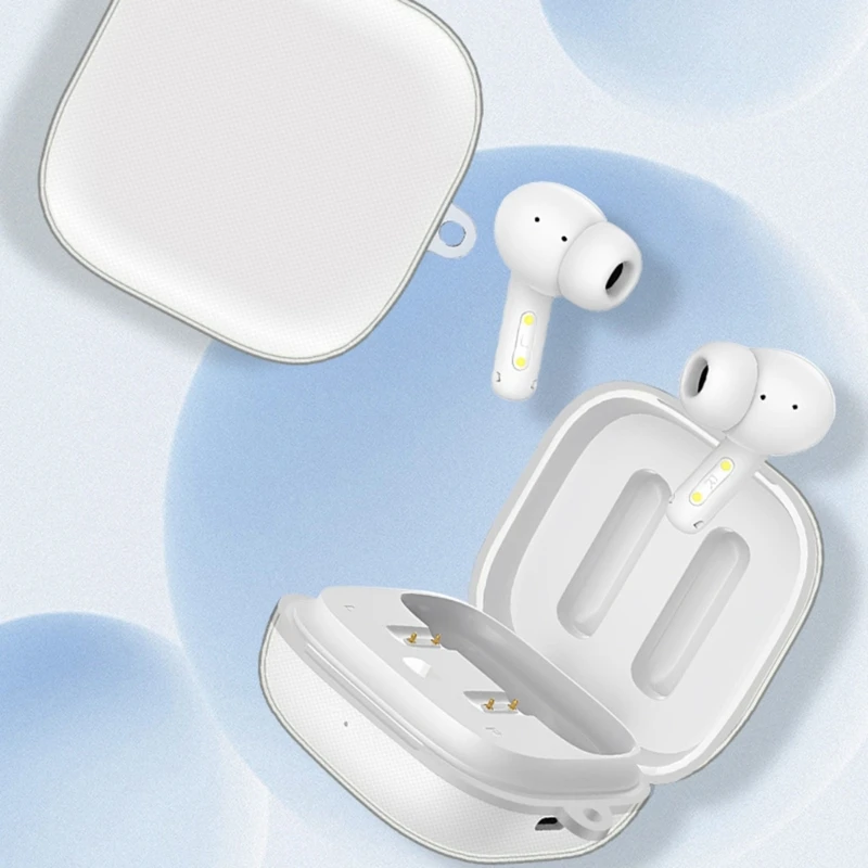 Моющийся калъф за съхранение на корпуса на слушалките за QCYT13 ANC с предпазен ръкав от надраскване Изображение 4