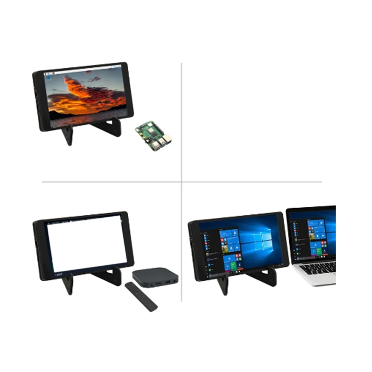 Новият 5.5-Инчов 1080P AMOLED IPS LCD дисплей, Съвместим с Капацитивен Сензорен USB-монитор за 4B 3Б + 3Б Изображение 4