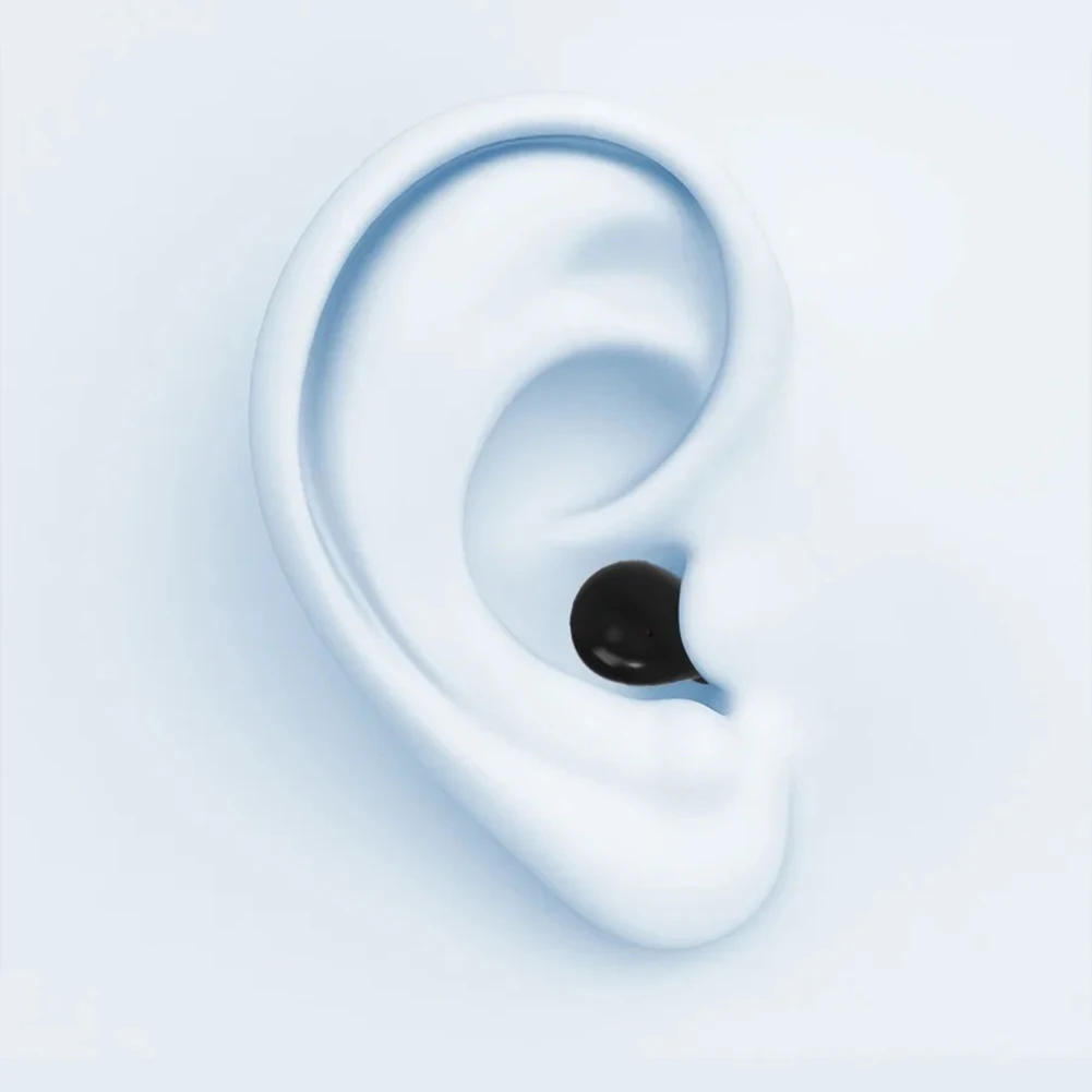 Безжични слушалки SK19 TWS Bluetooth 5.3, ушите, слушалки-невидимки за сън, намаляване на шума, HiFi Качество на звука Изображение 5