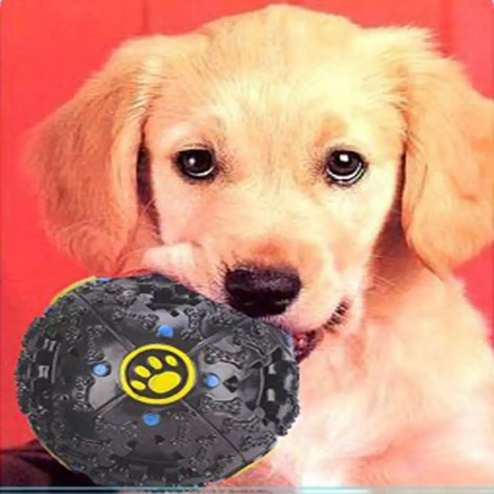 Кученце за домашен любимец, жующий топчета, крякающий звук, държач за лакомства, пищалка Изображение 5